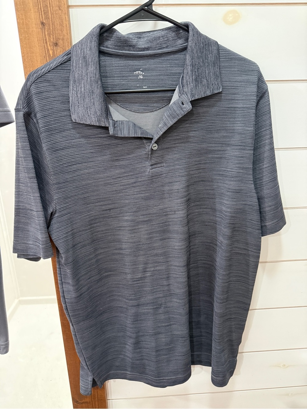 Men's Short Sleeve Polo Shirt - Gray